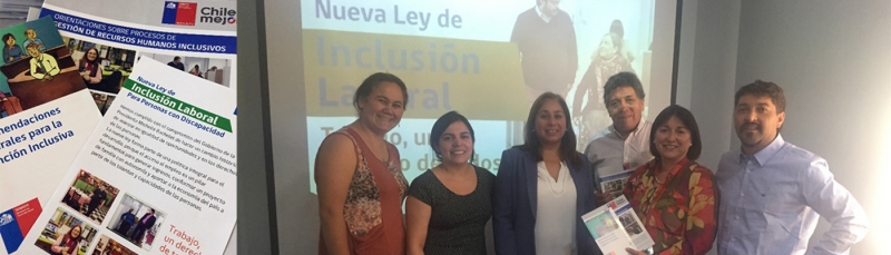 ANPTUF organiza Charla de Ley de Inclusión Laboral a funcionarios de FONASA